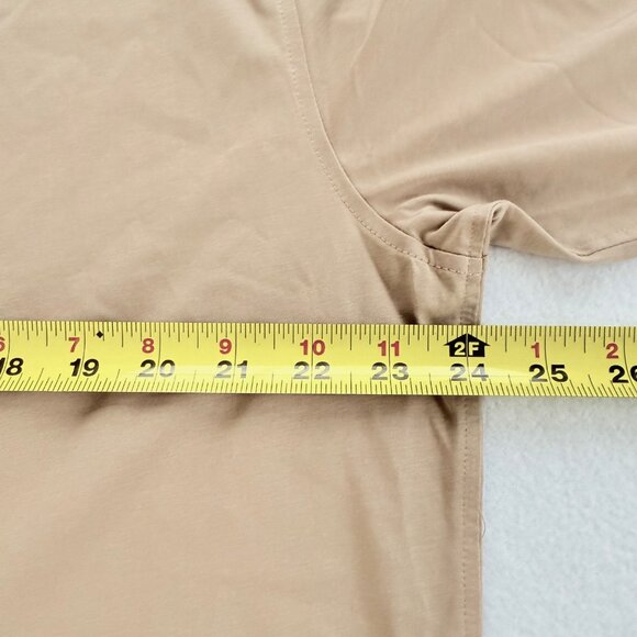 NWT Hickey Freeman Men's Classic Fit Long Sleeve Button-Up Taupe Shirt Size XXL - Picture 11 of 11